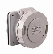 Wandkontaktdoos - inbouw - bus CEE 3P/16A/42V - IP44 - wit